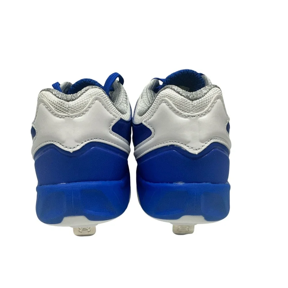 Under Armor Spine Glide St Cleats 7.5‎ Blue And White